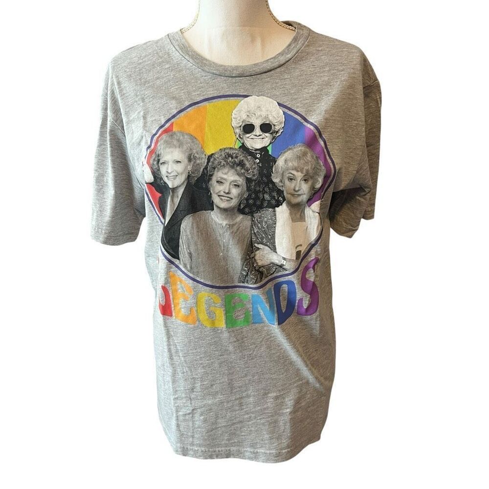 Golden Girls Legends Gray TSHIRT Size Medium